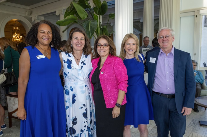From left to right: Lisa Roy, Katy Anthes, Susana Cordova, Michelle Marks, and Paul Teske
