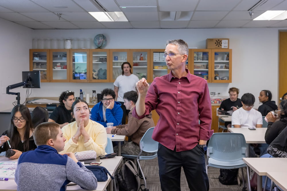Bud Talbot teaching