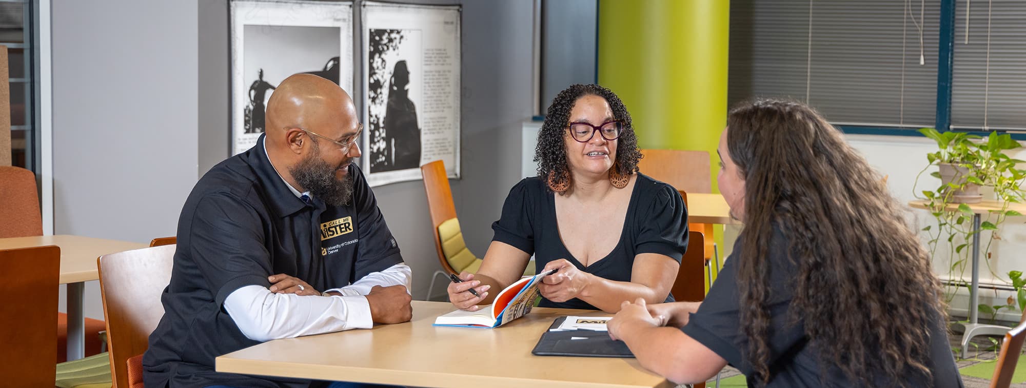 Brandon Pryor, Dr. Geneva Sarcedo, and Diego Lucero discuss the Call Me MISTER program.