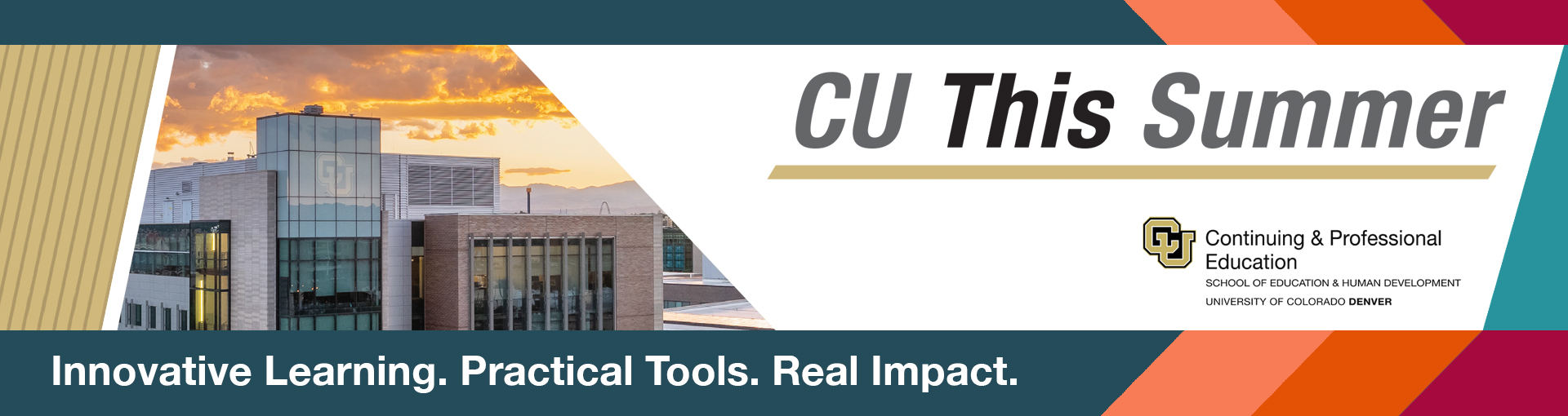 CU this Summer Banner